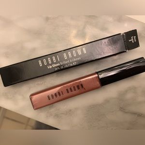 BRAND NEW IN BOX Bobbi Brown Shimmer Lip Gloss in Rose Sugar 3. Full Size